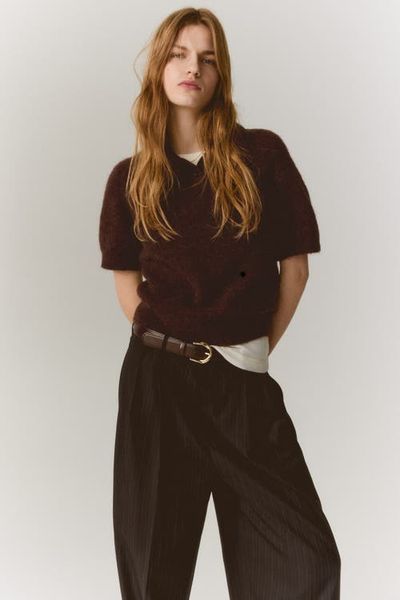 H&M H&M Alpaca-blend Polo Shirt