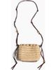 H&M H&M Bead-detail Straw Crossbody Bag - 1