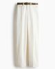 H&M H&M Belted Straight High Jeans - 2