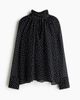 H&M H&M Blouse With Scarf Collar - 2