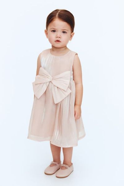 H&M H&M Bow-detail Organza Dress