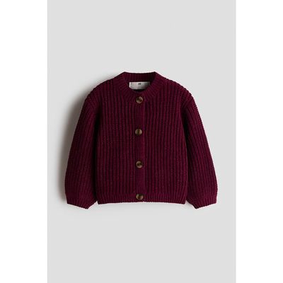 H&M H&M Chenille-knit Cardigan