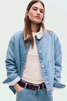 H&M H&M Collared Denim Jacket
