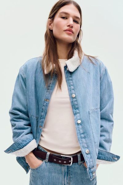 H&M H&M Collared Denim Jacket