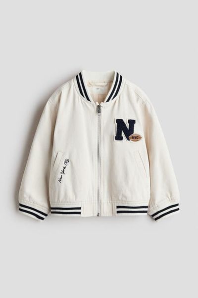 H&M H&M Cotton Baseball Jacket