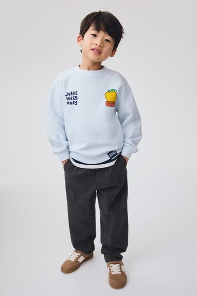 H&M H&M Cotton Seersucker Trousers