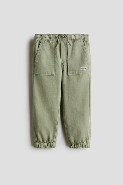 H&M H&M Cotton Twill Joggers