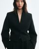 H&M H&M Cropped Belt-detail Jacket - 4