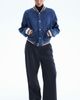 H&M H&M Denim Bomber Jacket - 3