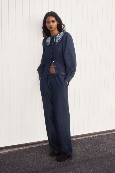 H&M H&M Denim Drawstring Trousers
