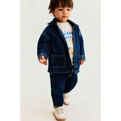 H&M H&M Denim Jacket With Corduroy Collar