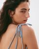 H&M H&M Denim Top With Tie Shoulder Straps - 4