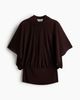 H&M H&M Draped Cowl-back Top - 2