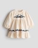H&M H&M Embroidered-detail Corduroy Dress - 1