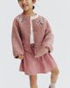 H&M H&M Embroidered-detail Corduroy Skirt - 4