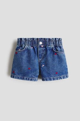 H&M H&M Embroidered-Detail Shorts