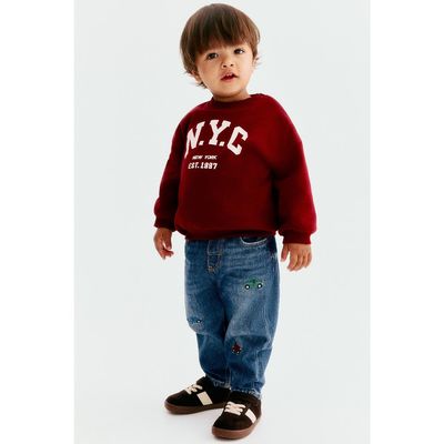 H&M H&M Embroidery-motif Jeans