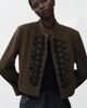 H&M H&M Felted Button-detail Jacket - 1