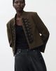 H&M H&M Felted Button-detail Jacket - 3