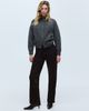 H&M H&M Flocked Straight High Jeans - 3