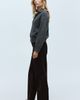 H&M H&M Flocked Straight High Jeans - 5