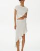 H&M H&M Flounce-trimmed Viscose Skirt - 5