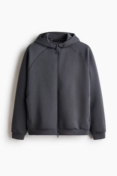 H&M H&M Hooded Activewear Jacket With Drymove