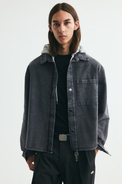 H&M H&M Hooded Overshirt