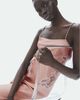 H&M H&M Lace-detail Satin Dress With Scarf - 4