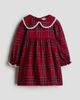H&M H&M Lace-trimmed Flannel Dress - 2