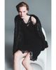 H&M H&M Lace-trimmed Rib-knit Dress - 1