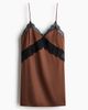 H&M H&M Lace-Trimmed Satin Nightgown - 2