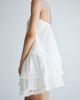 H&M H&M Lace-trimmed Tiered Skirt - 4