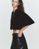 H&M H&M Lace-trimmed Velour Top - 5