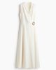H&M H&M Linen-blend Wrap Dress - 2