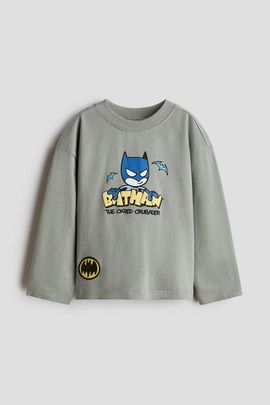 H&M H&M Long-sleeved Printed T-shirt