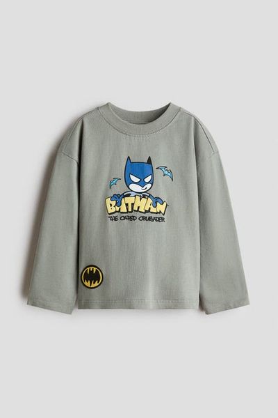 H&M H&M Long-sleeved Printed T-shirt