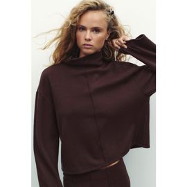 H&M H&M Loose-fit Mock Turtleneck Sweater