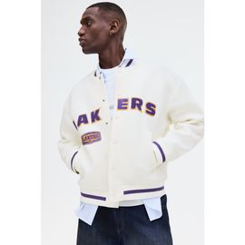 H&M H&M Loose-fit Scuba Knit Baseball Jacket