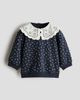 H&M H&M Loose-fit Sweatshirt With Collar - 1