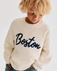 H&M H&M Loose-fit Text-motif Sweater - 3