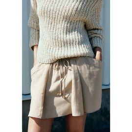 H&M H&M Lyocell-blend Drawstring Skirt