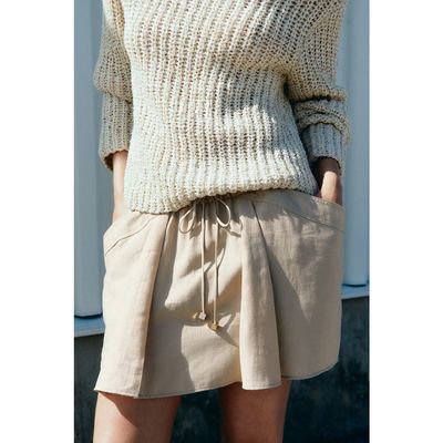 H&M H&M Lyocell-blend Drawstring Skirt
