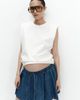 H&M H&M Mama Flared Cotton-blend Skort - 4