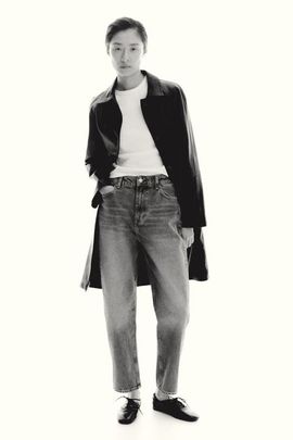 H&M H&M Mom Slim-fit High-waist Ankle Jeans
