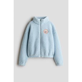 H&M H&M Motif-detail Teddy Fleece Jacket
