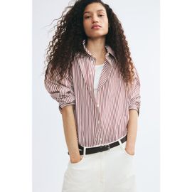 H&M H&M Oversized Dobby-weave Shirt