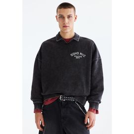 H&M H&M Oversized Fit Rugby Sweatshirt