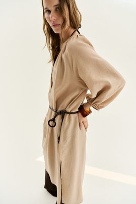 H&M H&M Oversized Tie-belt Dress