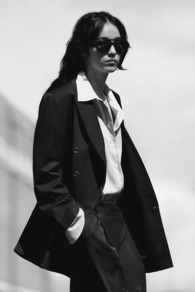 H&M H&M Oversized Twill Blazer